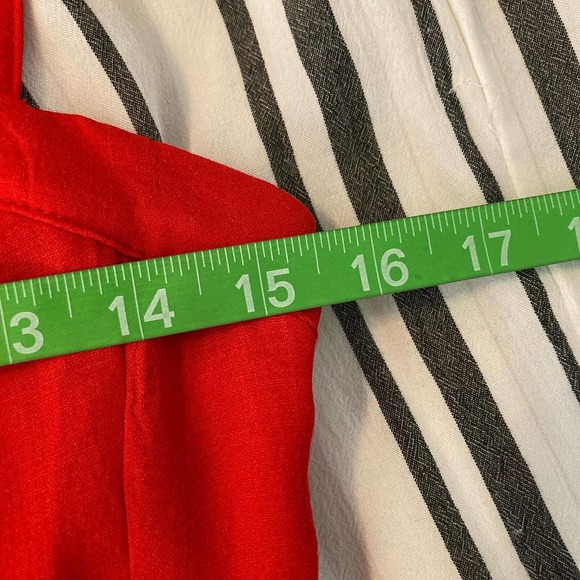 Onetheland Romper Womens Sz M Red Sweetheart‎ Tank Lace Up Corset Back Shorts - Picture 7 of 10